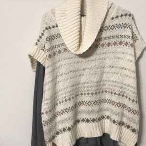 Long sleeve and turtle neck coffee stain but great